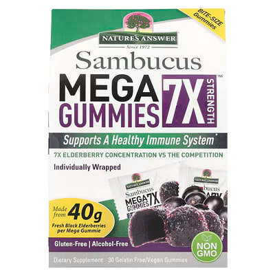 Nature's Answer Sambucus Mega gummies