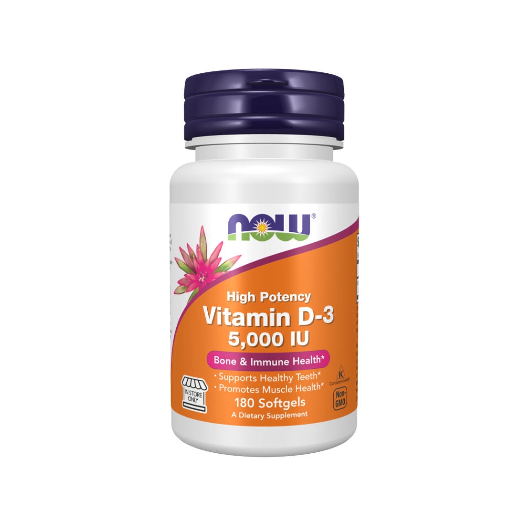 Vitamin D-3 5000 IU Softgels