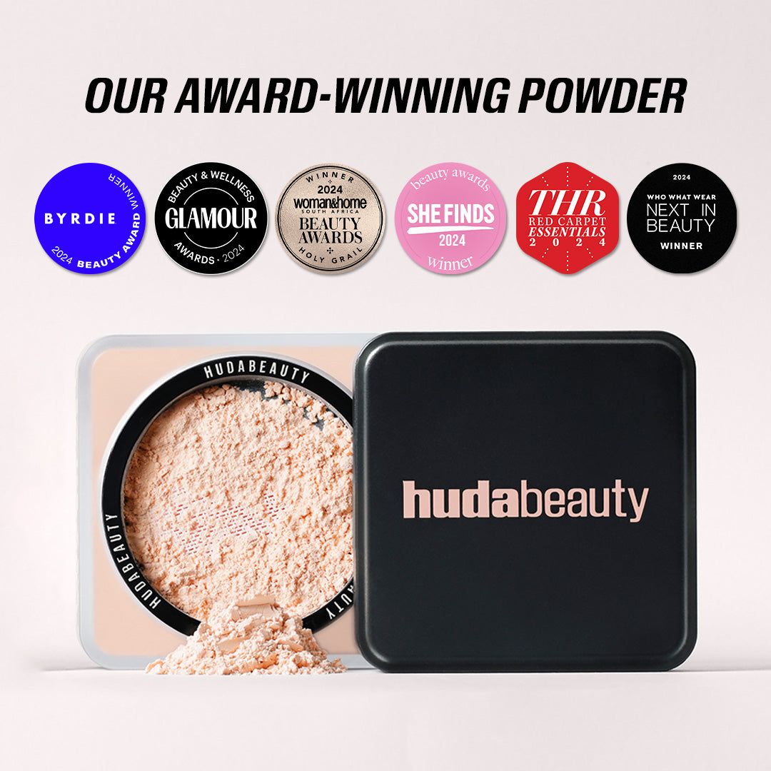 Huda Beauty Easy Bake Loose Baking & Setting Powder, Pound Cake Huda Beauty Easy Bake Loose Baking & Setting Powder, Pound Cake