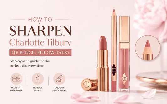 How to Sharpen Charlotte Tilbury Lip Pencil Pillow Talk