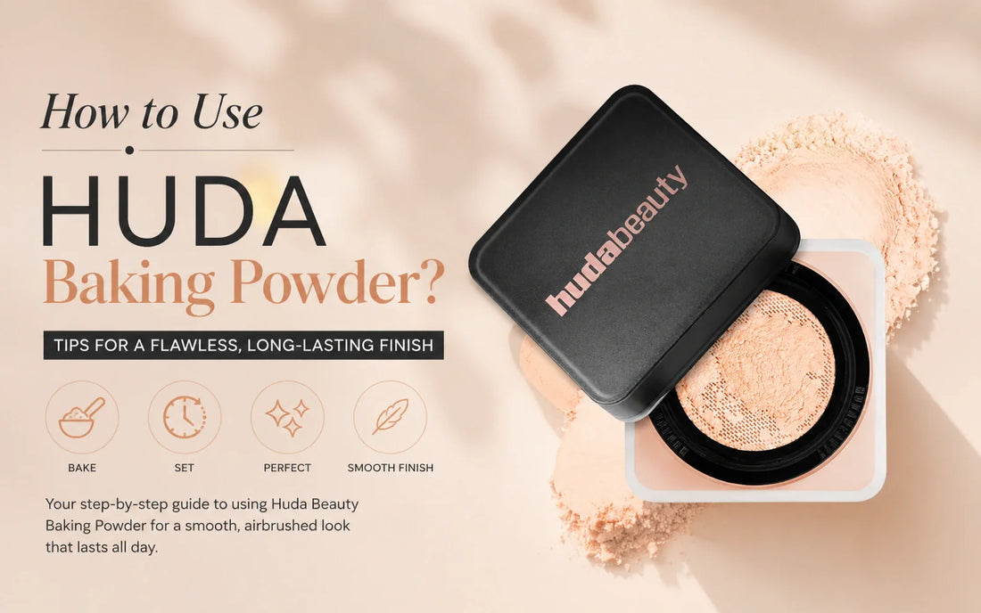 How to Use Huda Baking Powder?