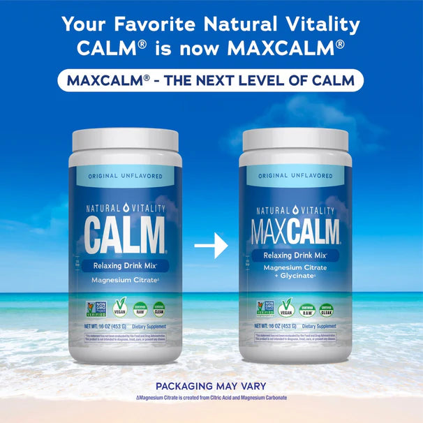 Natural Vitality Calm Original Unflavored Magnesium Powder – 16 oz