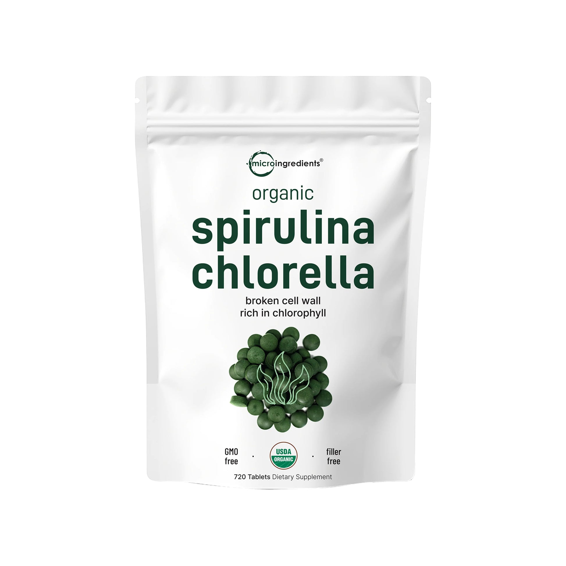 Spirulina and Chlorella