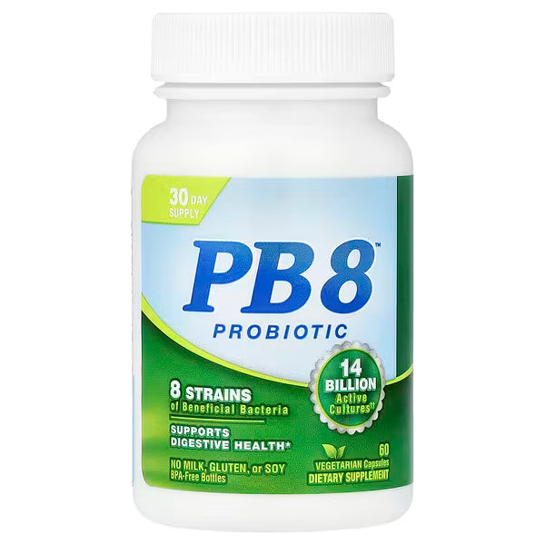 PB8 Pro-Biotic Vegetarian 14 Billion CFU – 60 Veggie Capsules