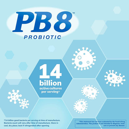 PB8 Pro-Biotic Vegetarian 14 Billion CFU – 120 Veggie Capsules
