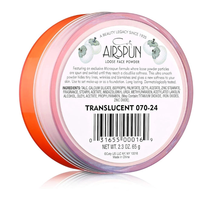 coty airspun loose powder translucent