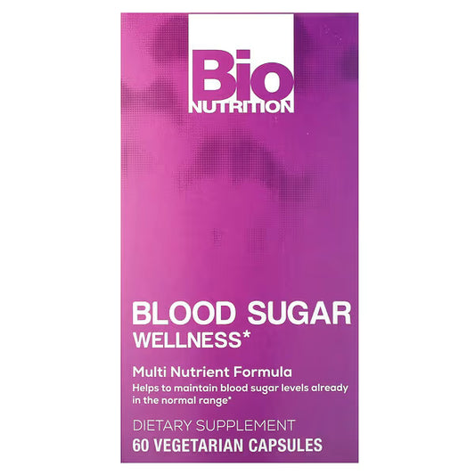 Bio Nutrition Blood Sugar Wellness – 60 Vegetarian Capsules