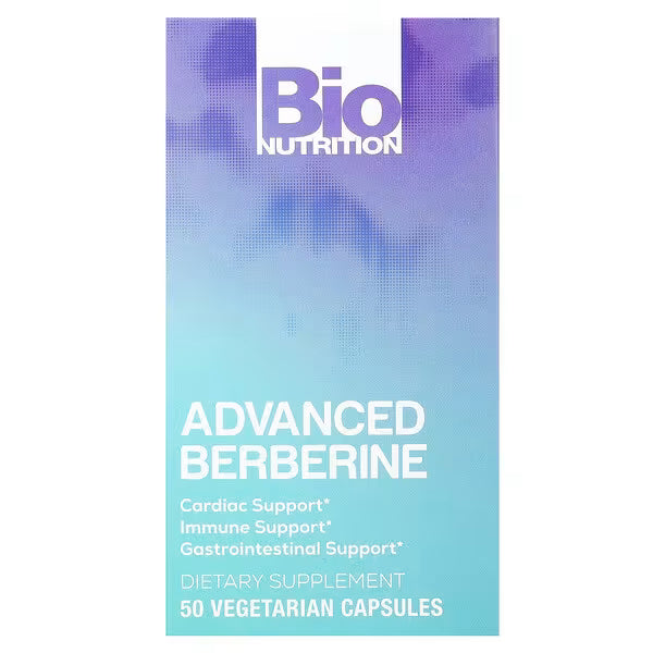 Bio Nutrition Advanced Berberine 1,200 mg – 50 Vegetarian Capsules