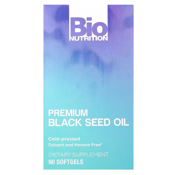 Bio Nutrition Premium Black Seed Oil 1,000 mg – 90 Softgels