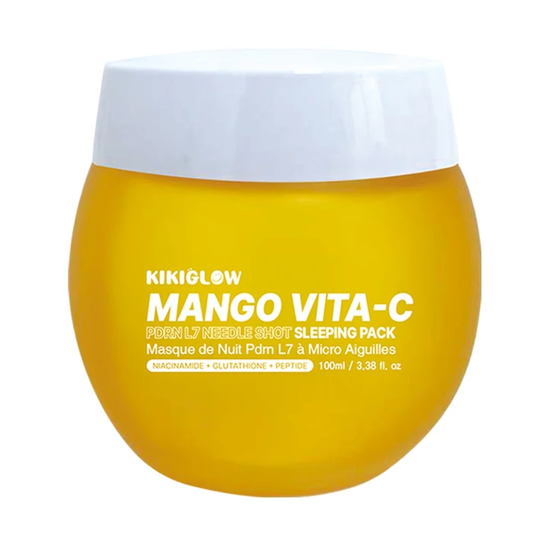 KIKIGLOW Mango Vita-C PDRN L7 Needle Shot Sleeping Pack 100ml