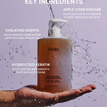 ouai detox shampoo for fine hair